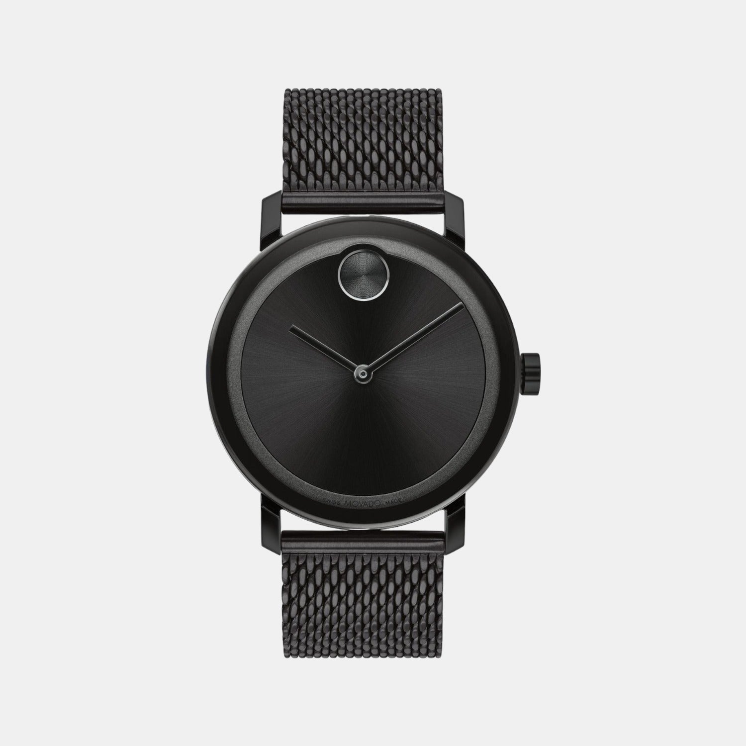 Movado Round Black Analog watch