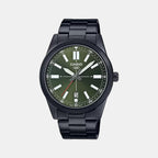 Casio Round Green Analog watch