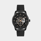 Boss Round Black Chronograph watch
