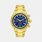 Versace Round Blue Chronograph watch