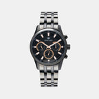 Mont Neo Round Black Chronograph watch