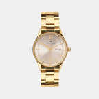 Mont Neo Round Gold Analog watch