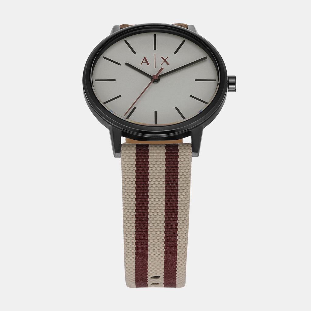 Armani Exchange Round Quartz Analog Men watch