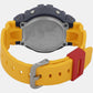 G-Shock Men Quartz Yellow Dial Digital Resin Watch G1337