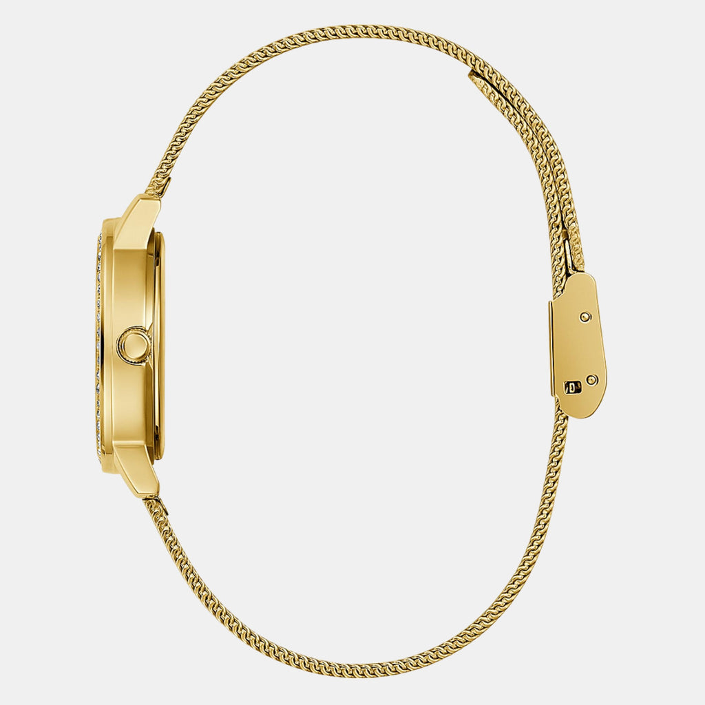 Melody Women Quartz Silver Dial Analog Stainless Steel Watch GW0534L2