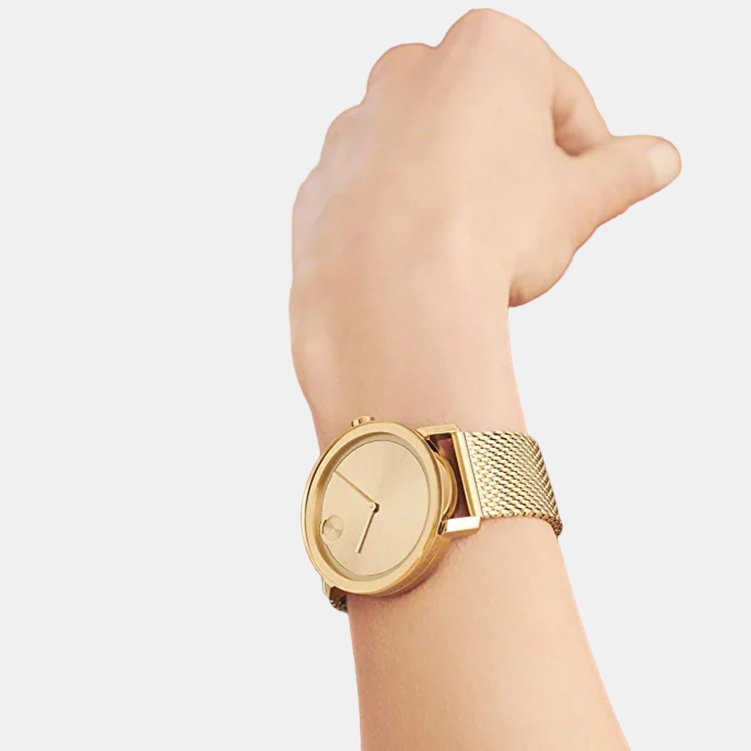 Movado bold evolution online gold