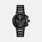 Boss Round Black Chronograph watch