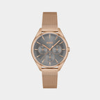 Boss Round Grey Chronograph watch