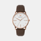 Emporio Armani Round White Analog watch