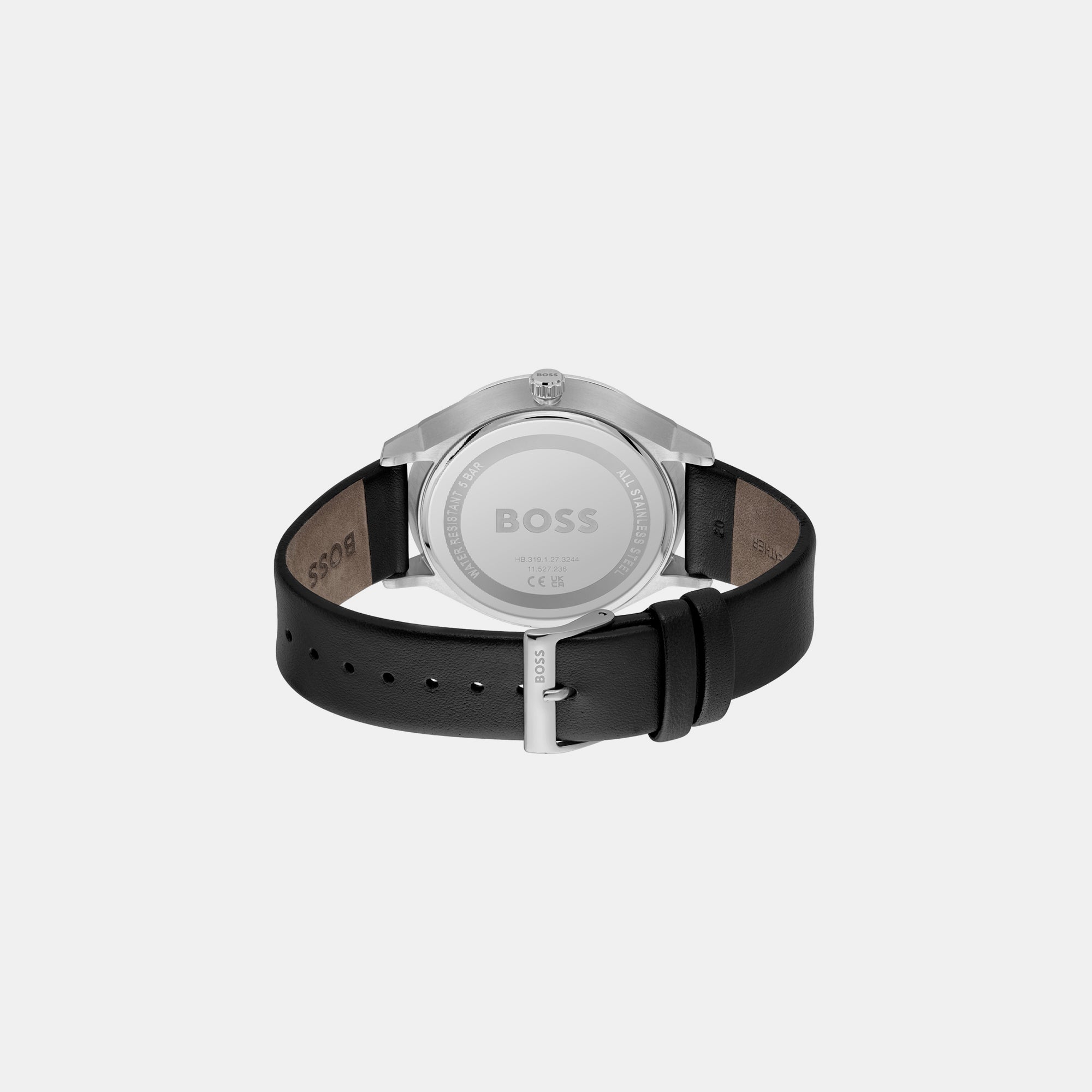 Boss Men Round Black watch