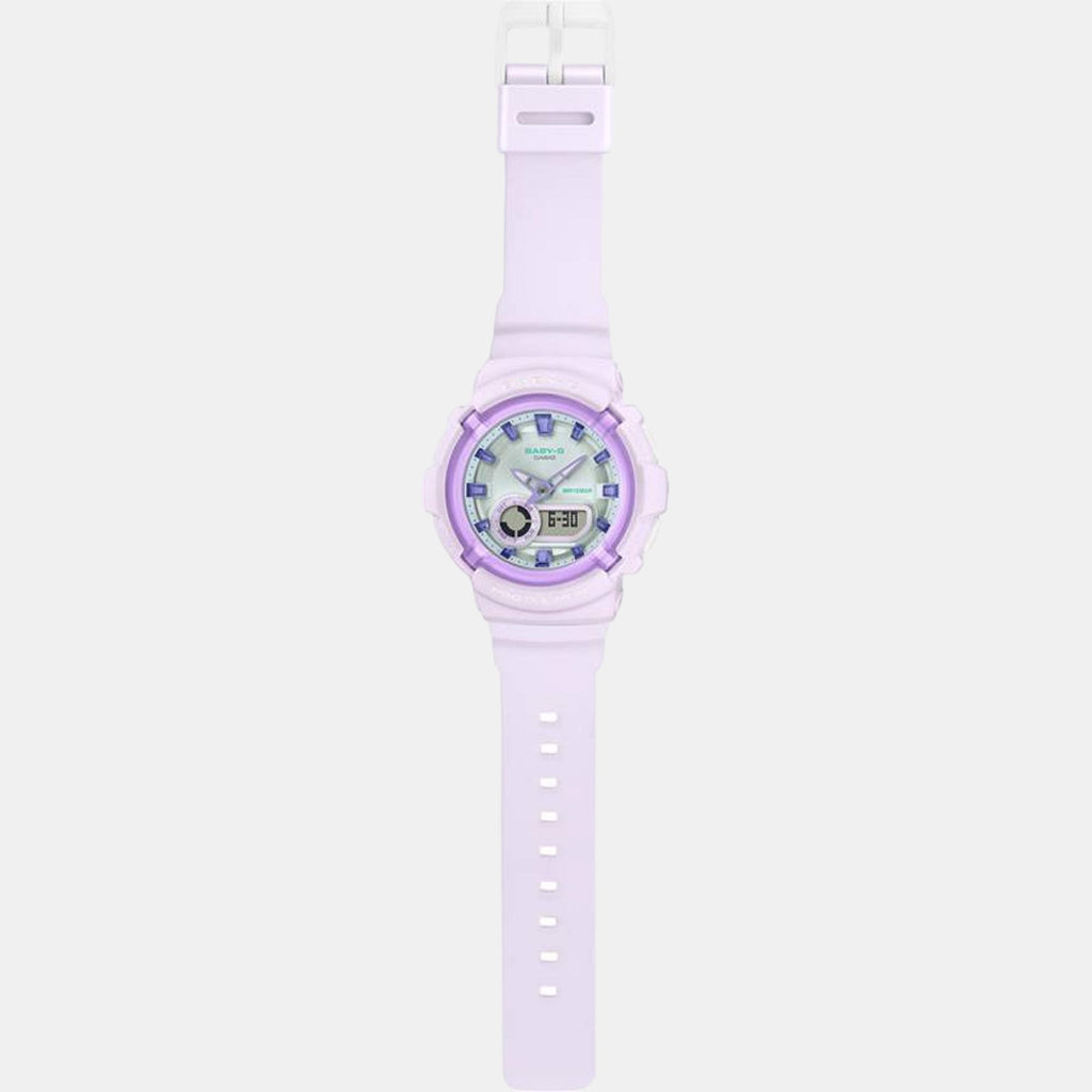 Baby-G Men Quartz Pink Dial Analog-Digital Resin Watch B231