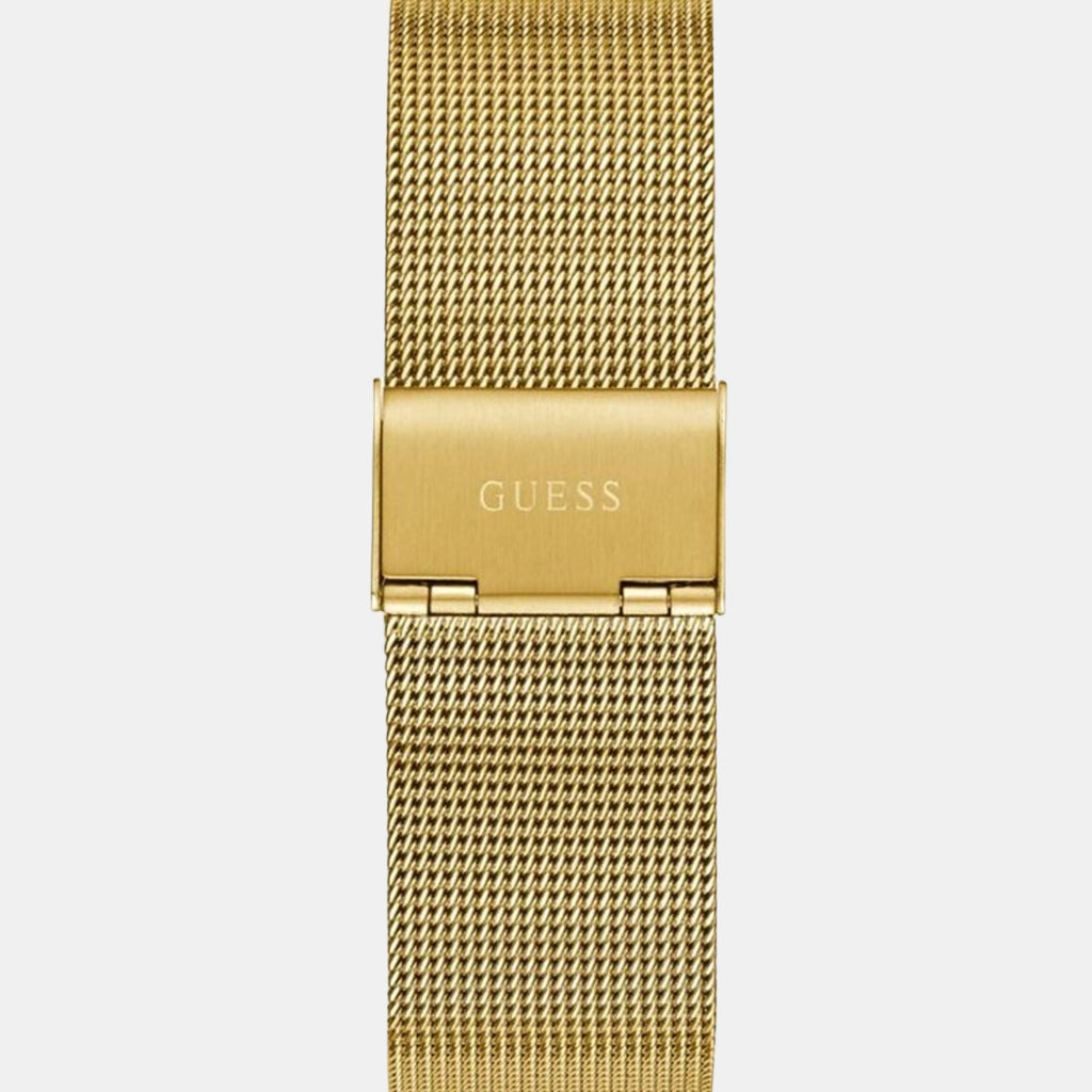 Gadget Men Quartz Black Dial Analog Mesh Watch GW0538G2