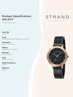 Strand Stainless Steel Black watch