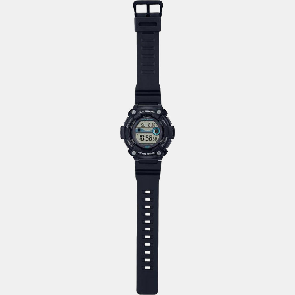 Youth Unisex Quartz Black Dial Digital Resin Watch D251