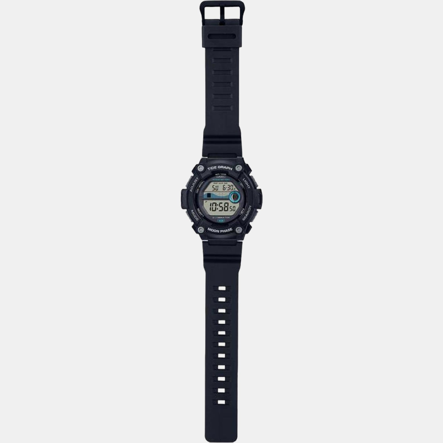 Unisex Digital Resin Watch D251 - WS-1300H-1AVDF