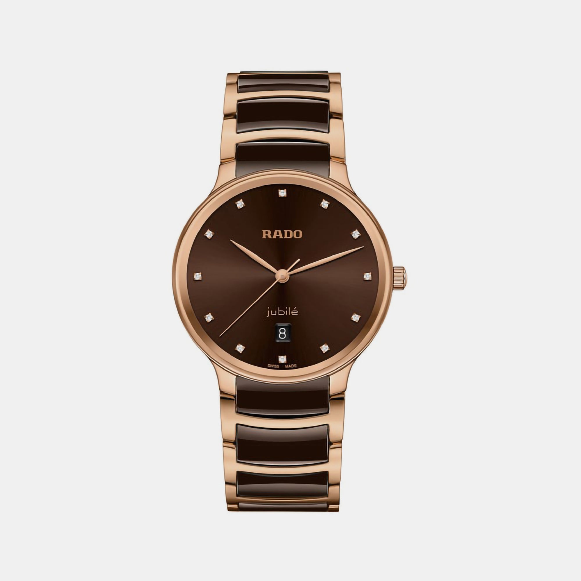 Rado Round Brown Analog watch
