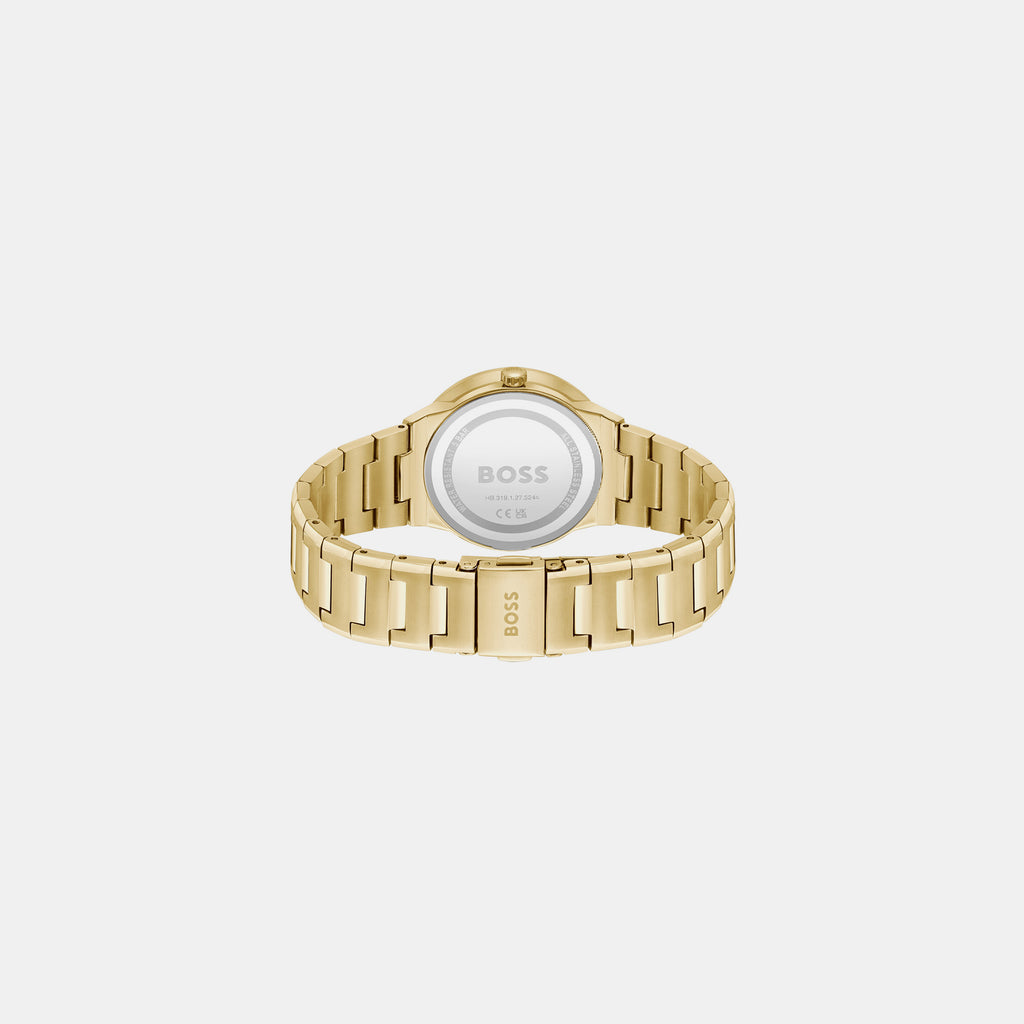Boss Women Round Gold watch