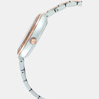 Sheen Women Quartz White Dial Chronograph Stainless Steel Watch SX236