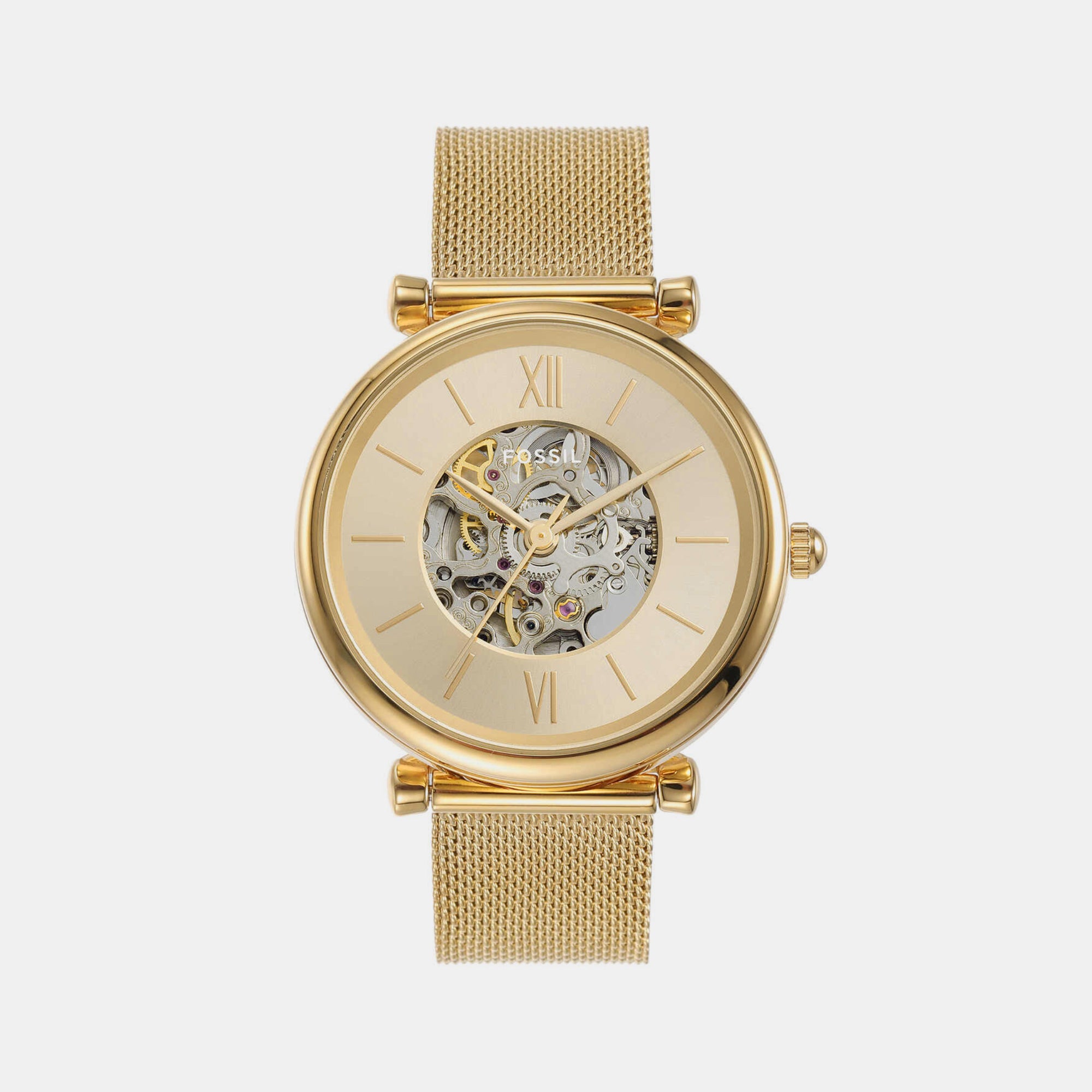 Fossil Round Gold Analog watch