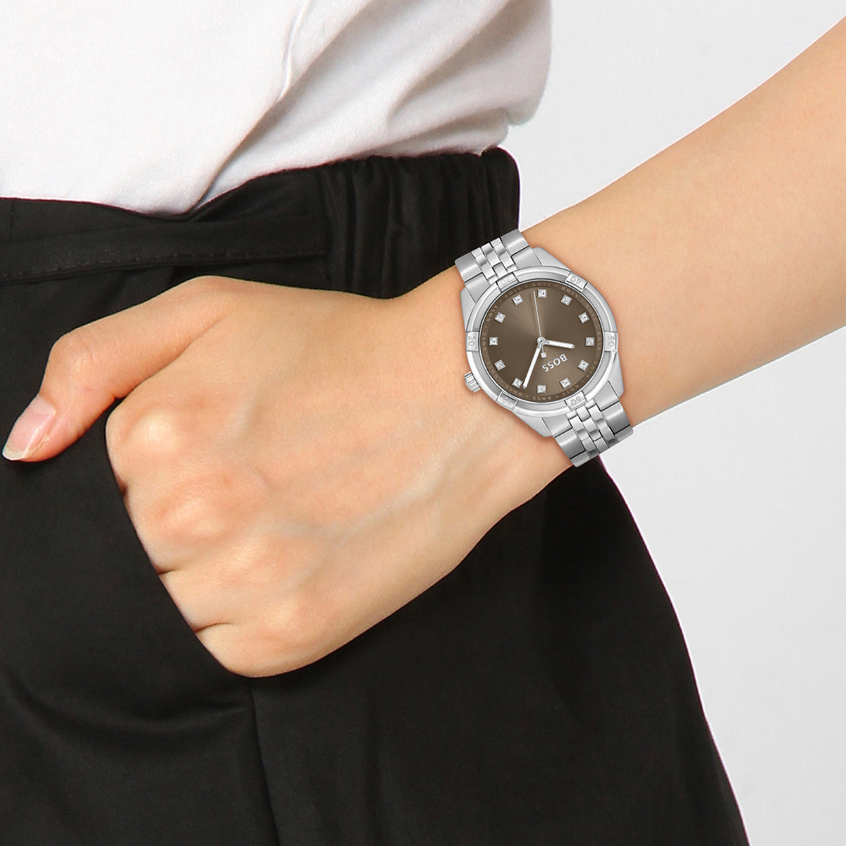 Boss Stainless Steel Round watch
