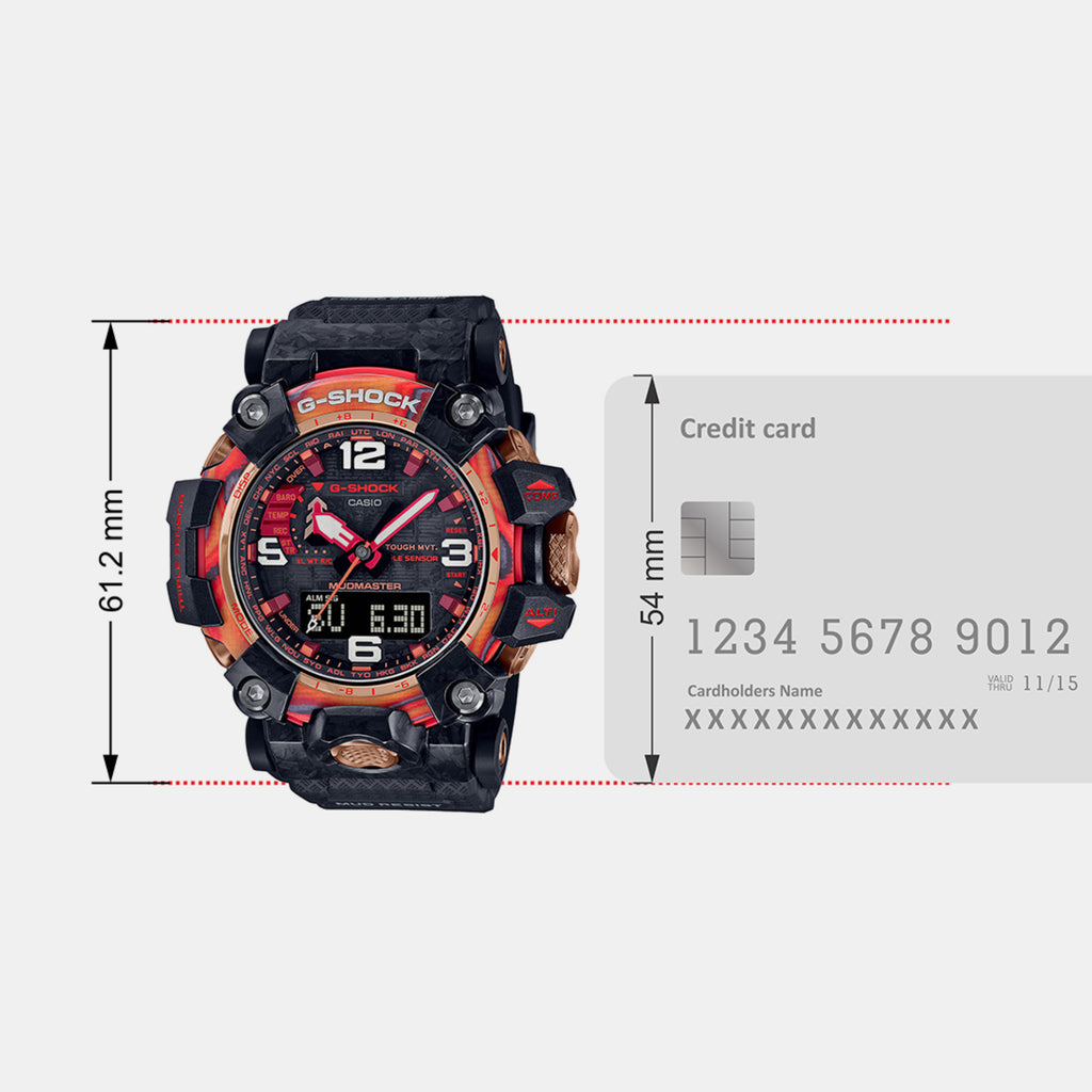 Casio 61 mm Black Quartz watch