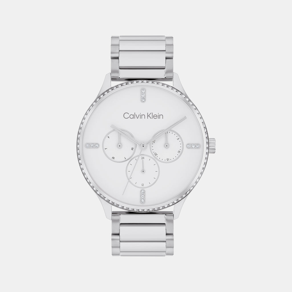 Calvin Klein Round White Multi-Function watch