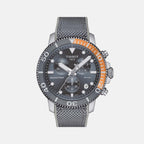 Tissot Round Grey Chronograph watch