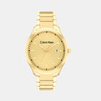 Calvin Klein Round Gold Analog watch