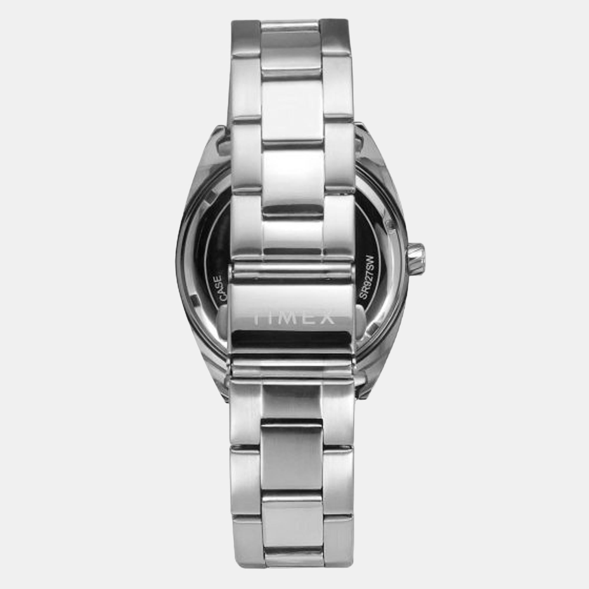 Reloj timex 2024 stainless steel back