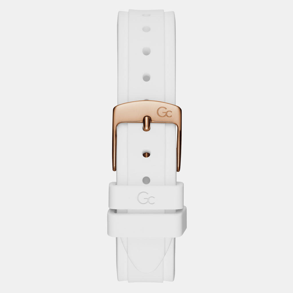 GC Women Round Silver watch