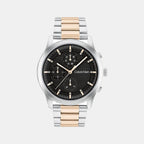 Calvin Klein Round Black Chronograph watch