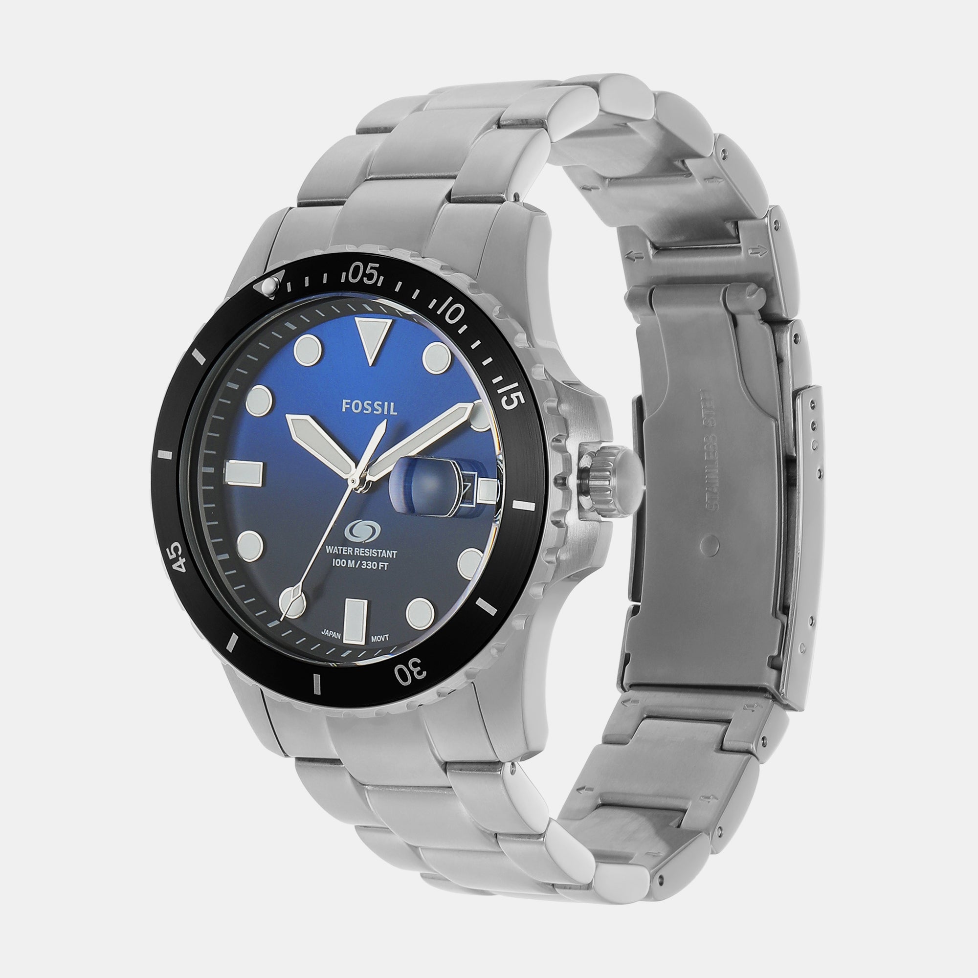 Fossil 30 mm Silver Quartz watch