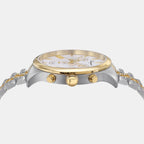 Ferragamo Men Round Silver watch