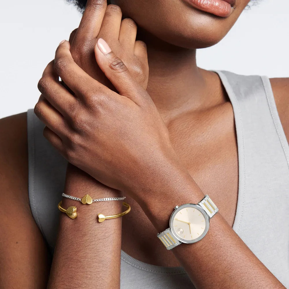 Movado Stainless Steel Round watch