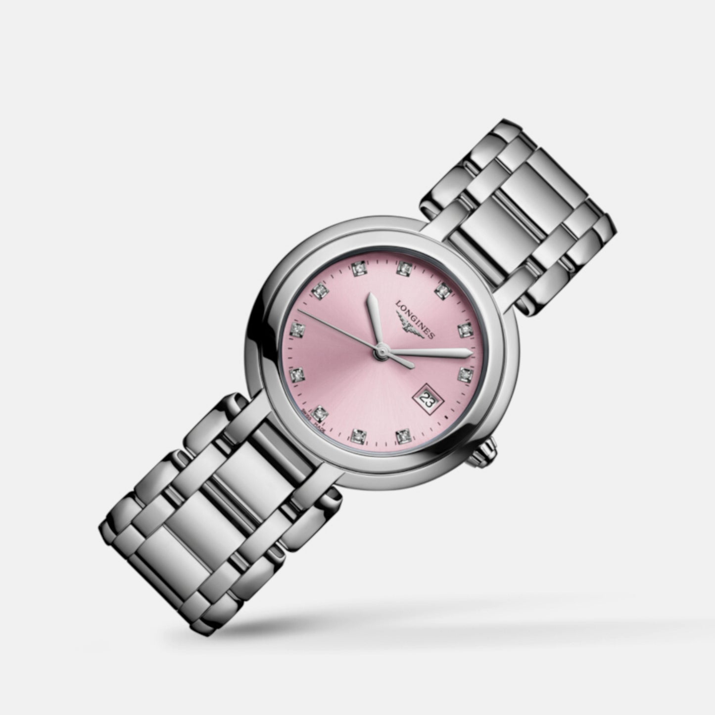 Women Pink Analog Stainless Steel Watch L81224996