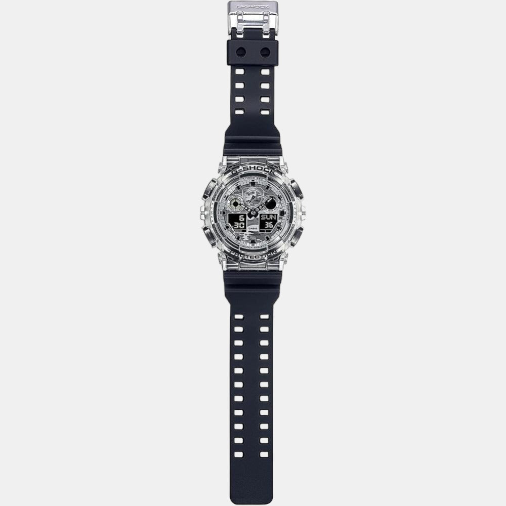 Casio Men Round Silver watch