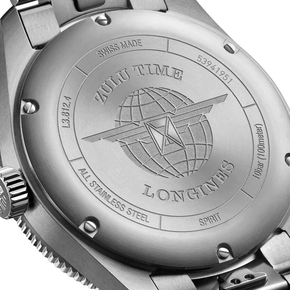 Longines Men Round Grey watch