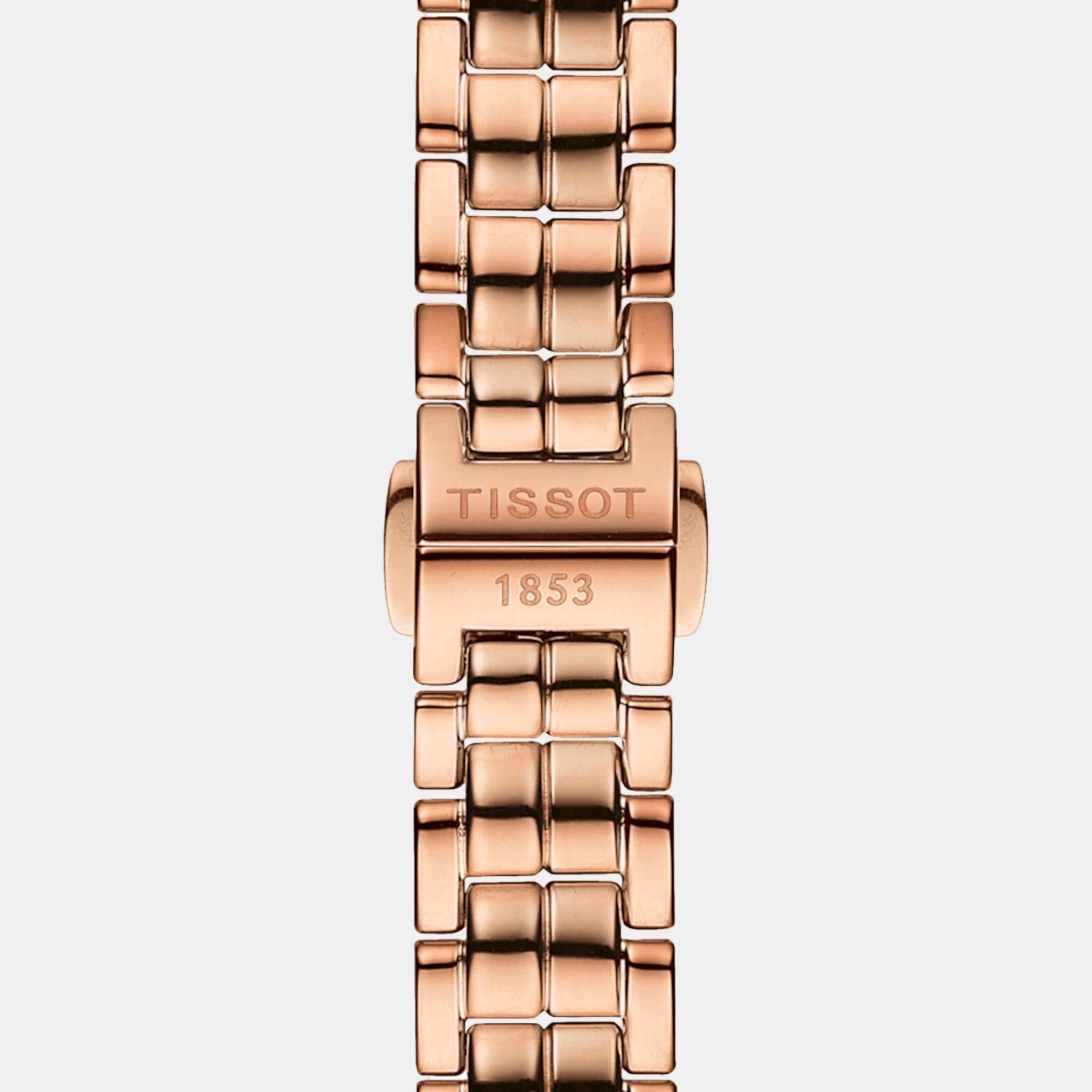 Flamingo Women Quartz White Mother Of Pearl Dial Analog Stainless Steel Watch T0942103311602