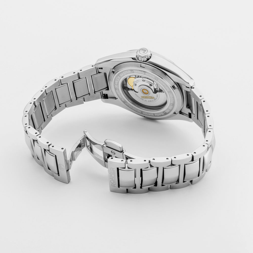 Searock Master Men Mechanical Green Dial Analog Stainless Steel Watch 984985 41 75 20