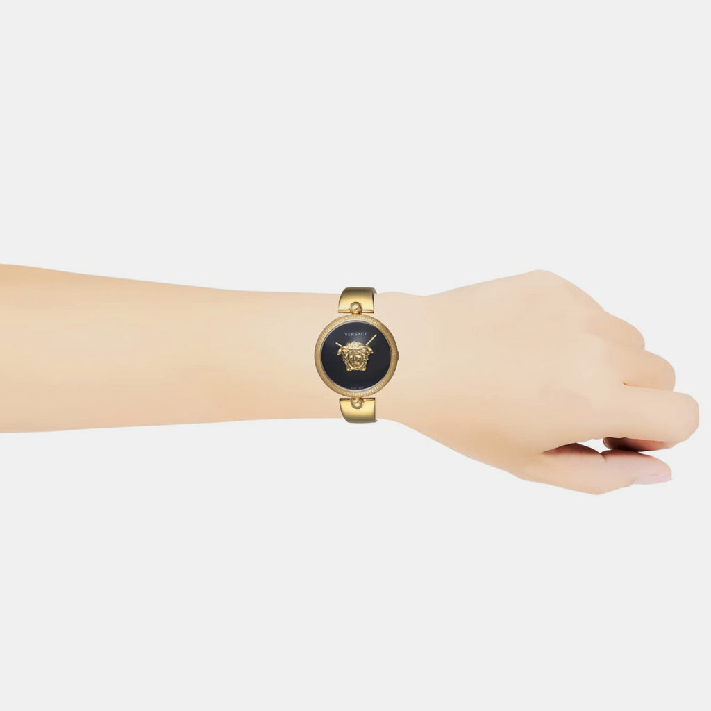 Versace 39 mm Gold Quartz watch