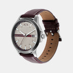 Armani Exchange Men Round Grey watch