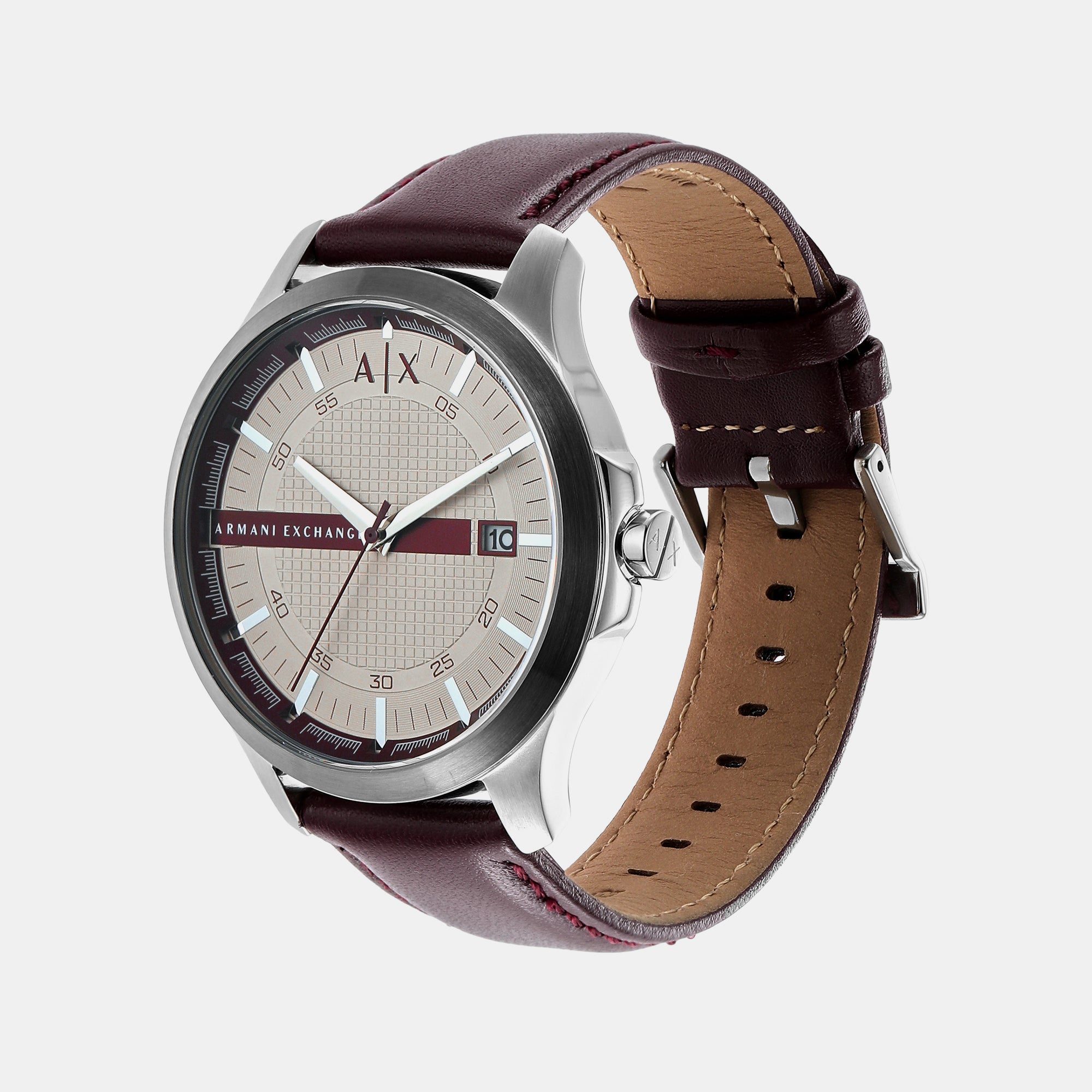 Armani Exchange Men Round Grey watch