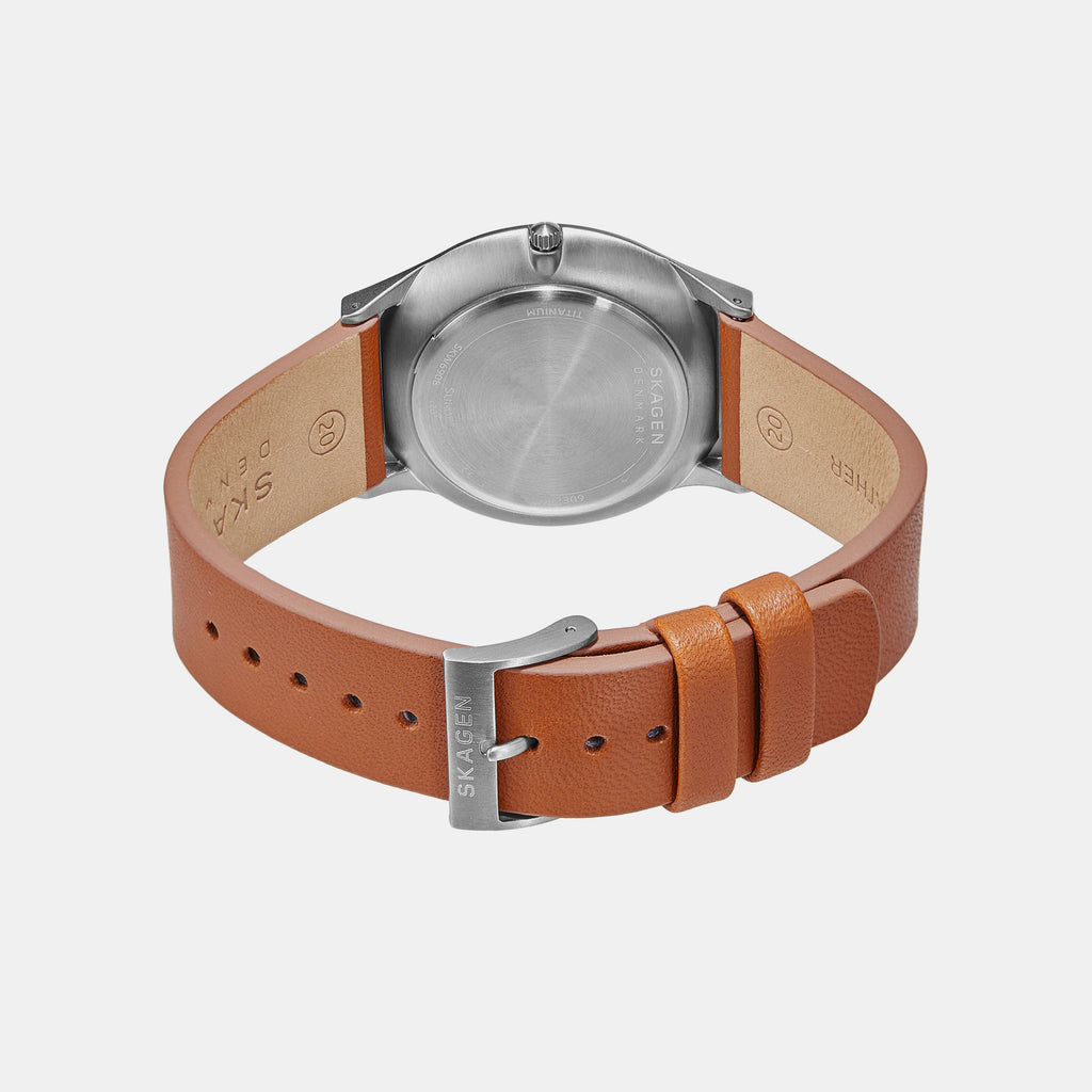 Skagen Leather Green watch