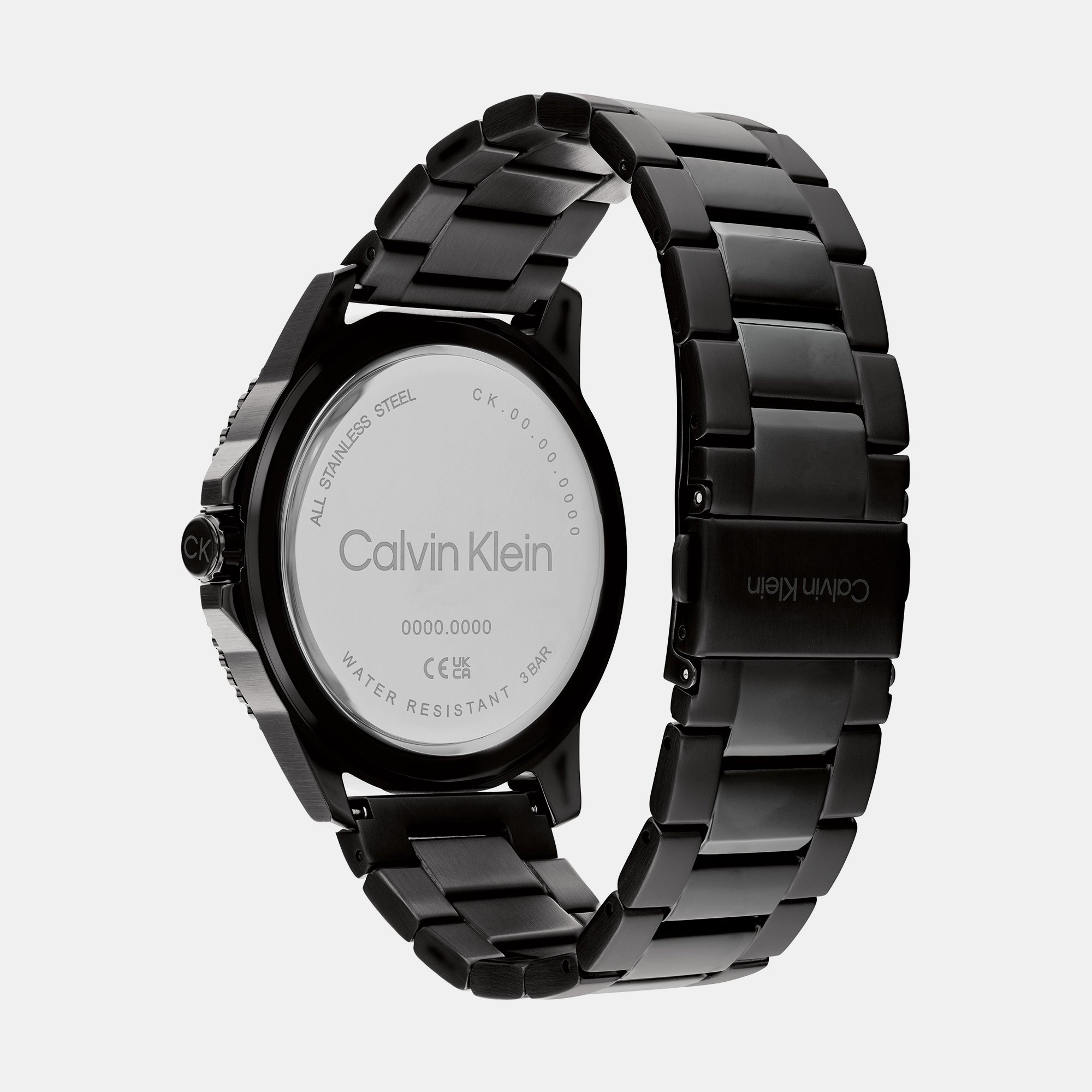 Calvin Klein Men Round Black watch