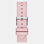 Dahila Women Quartz Pink Dial Analog Leather Watch GW0529L1