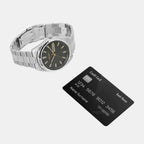 Seiko Stainless Steel Black watch