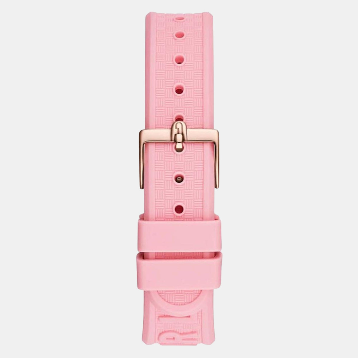 Athleisure Women Quartz Pink Dial Chronograph Silicone Watch WW00036002L3