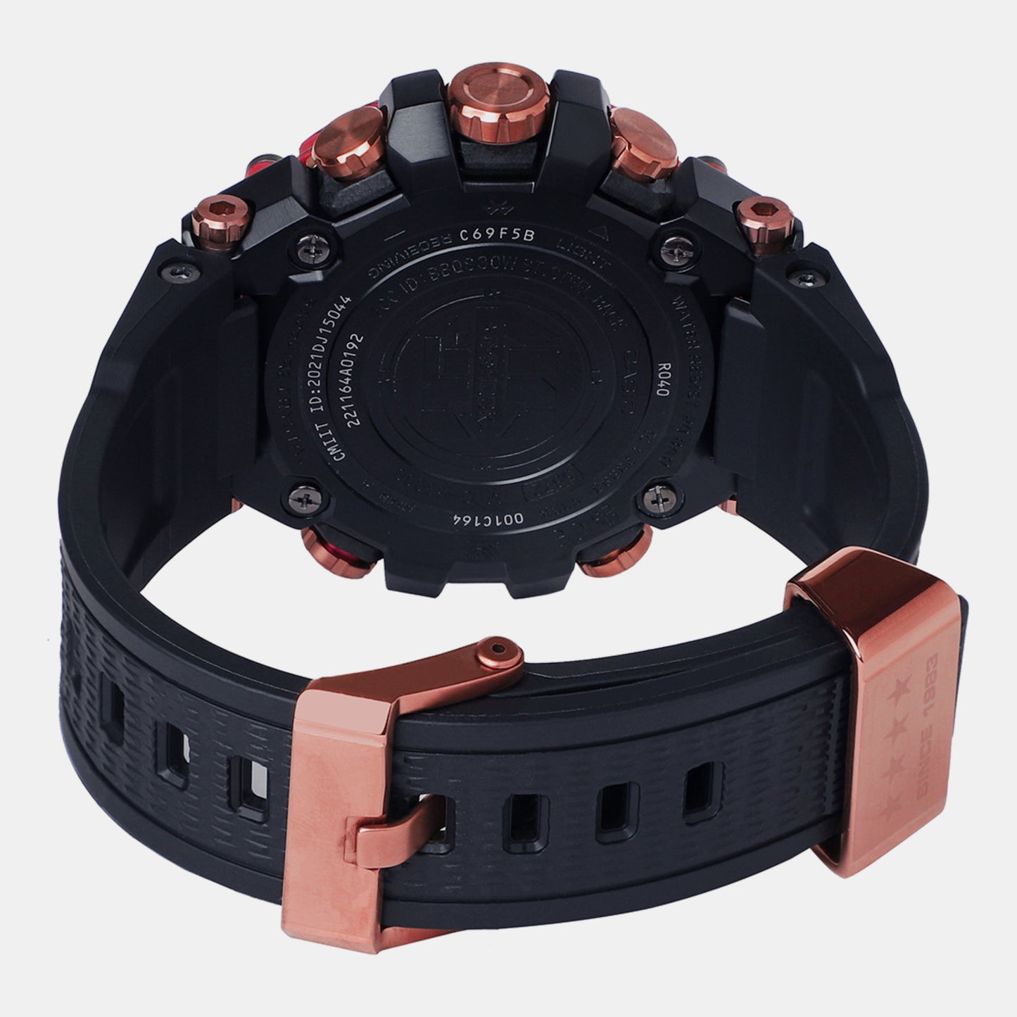 Men's Black Analog Resin Watch G1333