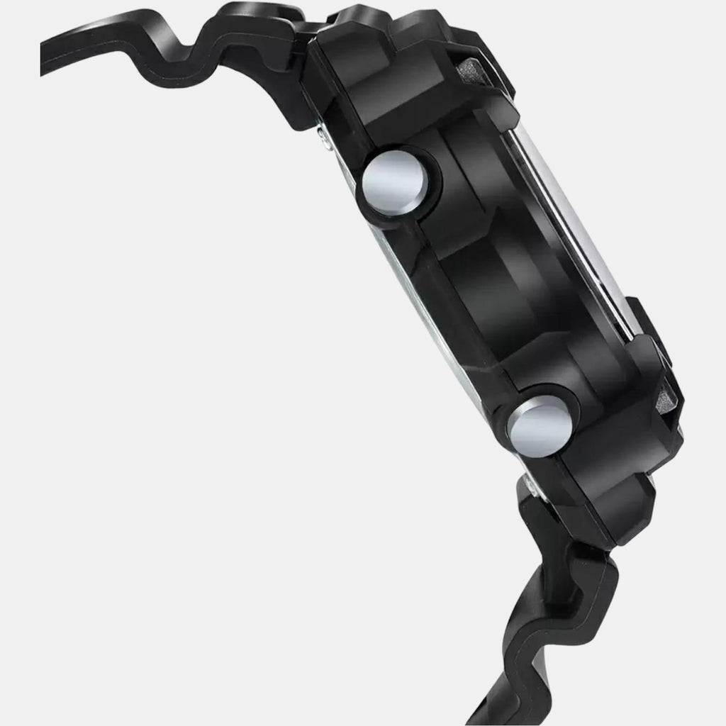 Casio Men Round Black watch