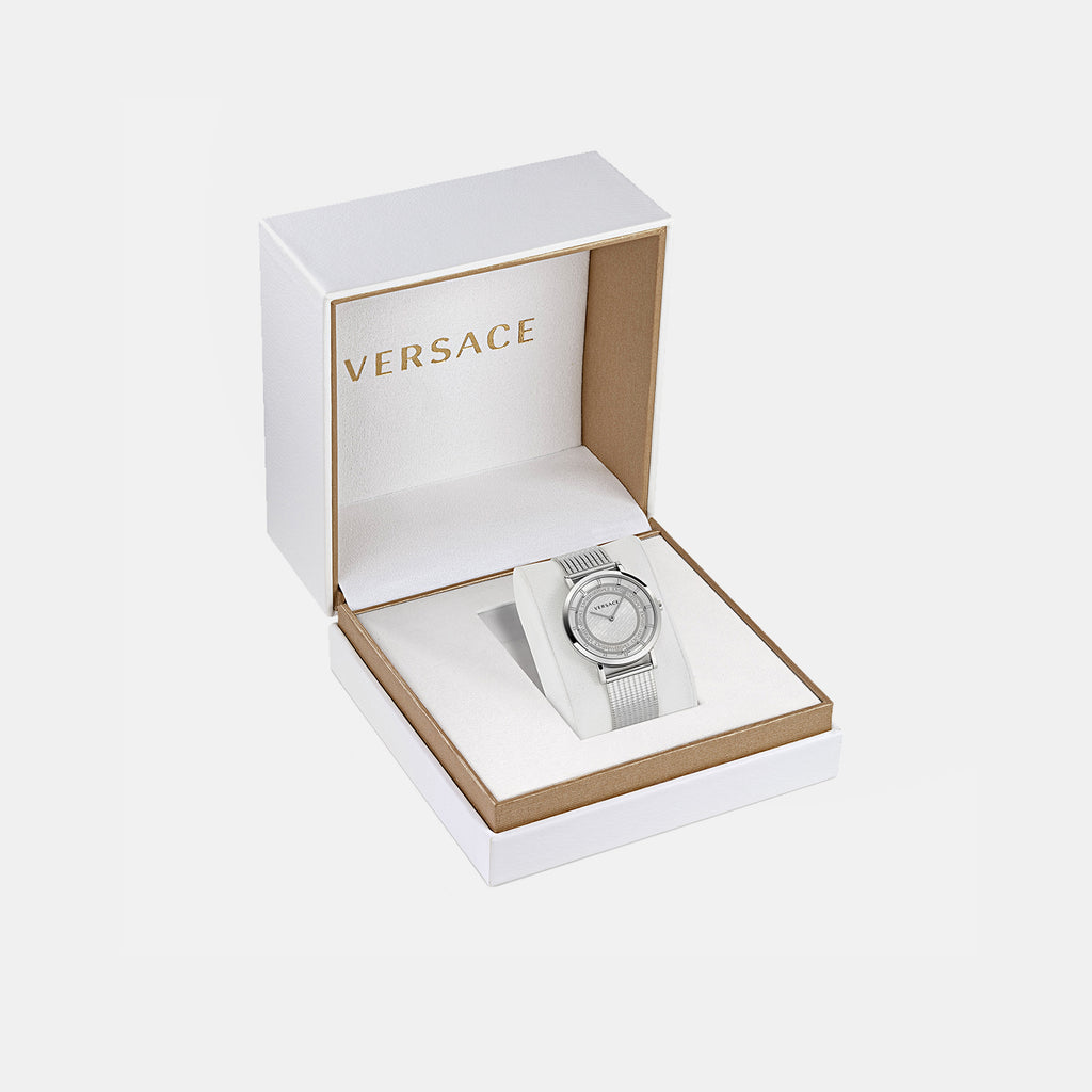 Versace Stainless Steel Round watch